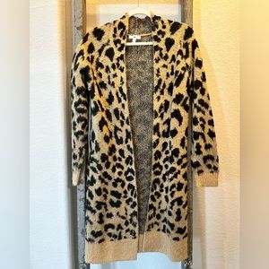 Leopard Long Cardigan